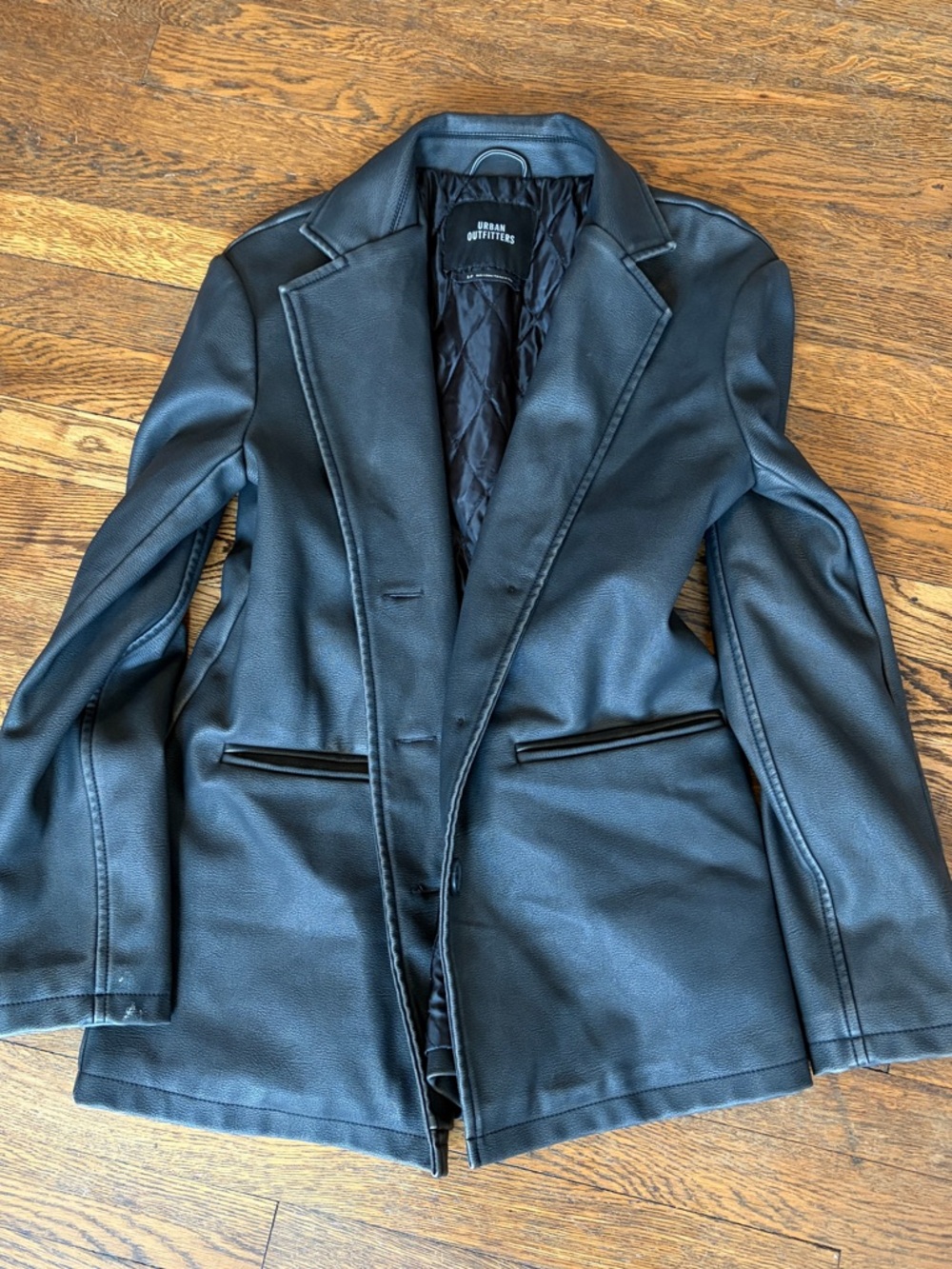 Urban Outfitters Black Faux Leather Jacket